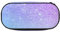HDTVTV Lila Pink Glitzer Ombre Blau Farbverlauf Bleistiftbeutel Stiftetui Tragbare Bleistifttasche Mit Reißverschluss Kosmetiktasche Tasche