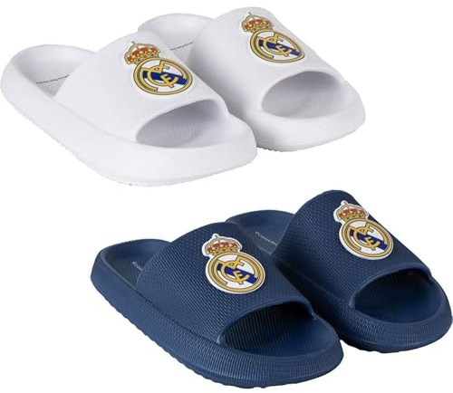 CERDÁ LIFE'S LITTLE MOMENTS Unisex Chanclas Playa Eva Real Madrid Para Niños Y Adultos, Calzado Oficial Ligero Y Antideslizante | Sandalias VeranoFlipflop