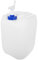 ibasenice Bidon Eau Portable avec Robinet pour Camping Jerrican Étanche pour Plein Air Lavage