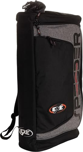EXE Bogenrucksack Speeder 24, Schwarz, mit Gepolsterten Schultergurten, Integriertem Pfeilrohr, Abnehmbaren Innentaschen mit Klettverschluss, 1 kg