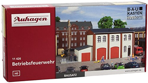 Auhagen 11426 Factory Fire Brigade Modelling Kit
