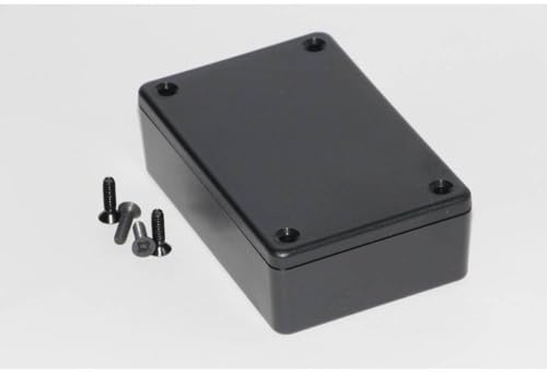 HAMMOND 1591XXSBK Enclosure, Multipurpose, Plastic, Black