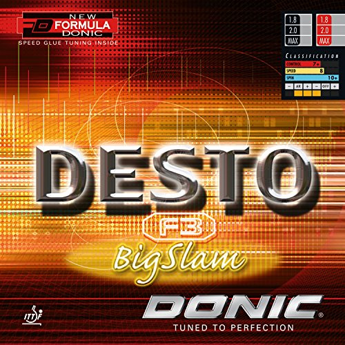 Donic Desto F3 Big Slam, revêtement de tennis de table, NEUF, boîte d'origine incluse, livraison comprise