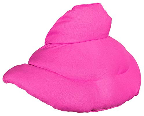 GIRAFFENLAND Nackenhörnchen mit Stehkragen pink - Dinkelkissen - Nackenkissen Wärmekissen - Dinkel-Körnerkissen Nacken Schulter
