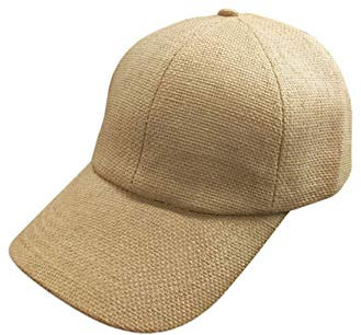 ACVIP Gorra de paja para mujer, para verano, en cuatro colores, caqui, Talla única