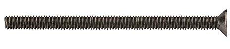 Knightsbridge C-SCREW50BK Flat-Head Countersunk Electrical Socket Screw, Black Nickel/Gunmetal, M3.5 x 50 mm