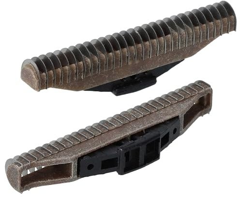 vhbw 2x Klingenblock kompatibel mit Xenic 9191 Rasierer, Schwarz, Silber