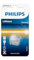 PHILIPS Blister 1 Pila de Boton de Litio (CR2016, DL2016), 3.0V, 57 mAh