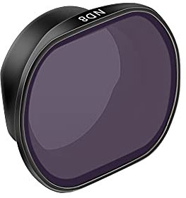 Fututech Professioneller Filter für DJI FPV UV-Filter CPL ND leicht, wasserdicht, ölabweisend, verbessertes Bild, schützt die Linse vor Streulicht (Filter ND 8)