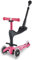 Micro Scooters - Mini Deluxe 3 en 1 Deluxe Plus - Rose | Trottinette pour Enfants | Trottinette pour Enfants | Trottinette avec Roues à LED | Trottinette pour Enfants de 3 à 5 Ans