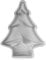 Chabrias Ltd Christmas Tree Tin, Professional Silver Aluminium Bakeware, Christmas Tree Mould, Christmas Baking, Christmas Cake Tin, Christmas Cake Moulds, UK Made (Christmas Tree Cake Tin)