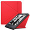 Kepuch Custer Cover per Kobo Libra 2,PU-Pelle Case Custodia per Kobo Libra 2 - Rosso