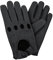 Leatherick Unisex-Fahrhandschuhe aus echtem Ziegenleder ungefüttert hochwertiges Leder – atmungsaktiv mit perforierten Einsätzen und Knöchellöchern mit Lederriemen-Druckknopfverschluss - XL