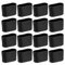 16pcs Oval Chair Leg Caps Flexible Soft Pvc Floor Protectors Furniture Table Leg Covers for Indoor Home Outdoor Patio Garden Office Chair Leg 15 * 30mm