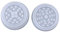 BAOXIAOBEN 2 Pcs Herb Grinder Silicone Mold Grinder Silicone Resin Mold Crusher Acrylic Agate Mould for DIY Crafts Baking Tools Making Supplies