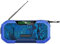 Radio à manivelle Solaire Wind Up Radio LED Lampe de Poche, Radio AM/FM d'urgence Portable avec Chargeur de téléphone USB pour Le Camping en Plein air Domestique, la randonnée