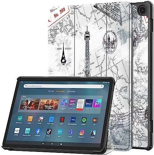 TINGYR Funda para Amazon Fire MAX 11 Funda Tableta, Piel, Soporte Plegable, Protección Todo Incluido, Carcasa para Amazon Fire MAX 11.(CH-01)