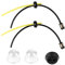 Set de 5 Piezas Filtro Gasolina y Tubo Carburador Desbrozadora Universal - Compatible con Motosierras, Cortacésped y Cortasetos de 2 y 4 Tiempos
