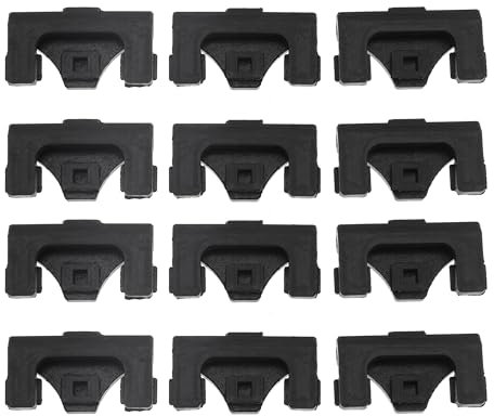 Air Fryer Rubber Bumpers Feet Replacement for Instant Vortex for Cosori Airfryer Tray Grill Pan Crisper Plate 12pcs