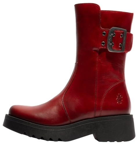Fly London Damen Mazz127fly Springerstiefel, rot, 35 EU