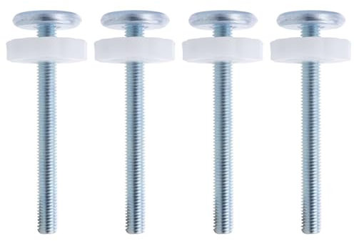 4 Stück Druckmontierte Kinderschutzgitter Gewindeschrauben Spindelstangen M10 X 100Mm Für Treppenschutzgitter Haustiergitter Türschutzgitter Ohne Bohren