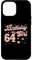 iPhone 12 Pro Max 64 Birthday Girl Pink Crown Happy 64 Years Old Lady Women Case