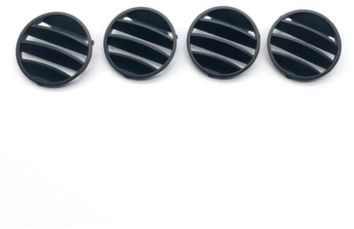 ZHjLut Klimaanlage Entlüftung Kompatibel mit VW für Golf 4 MK4 für Bora Instrument Links rechts Panel Luftauslass Abdeckung Lüftungsgitter(4PCS)