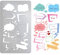 UNICRAFTALE Metallschablone Dialogfeld Schablonen Für Tagebücher Schablonen Edelstahl Verschiedenen Formen Vorlagen Metall Zeichenschablonen Für Heimwerker Malerei Scrapbooking Papierkarten Fotoalben