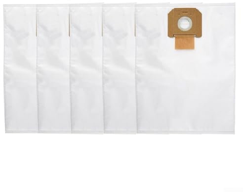 Lot de 5/10 sacs à poussière pour aspirateurs industriels BOSCH GAS35 GAS 35L AFC/GAS 35M AFC/GAS 35L SFC+, sacs d'aspirateur résistants aux déchirures
