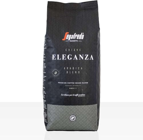 Segafredo Eleganza RFA 1kg Kaffeebohnen, 100% Arabica