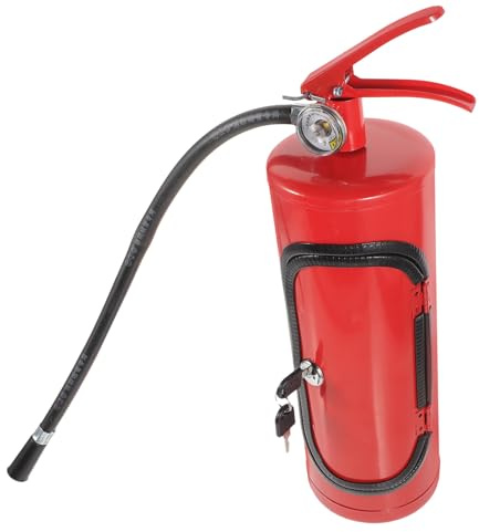KHBUAB Contenitore Estintore per Bottiglie in Metallo Finitura Satinata, Porta Vino Originale, Regalo per Uomo, per Feste e Ricorrenze