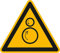 Betriebsausstattung24® Format 4044589003058 - Warnschild Fol Einzugsgefahr SL100- mm
