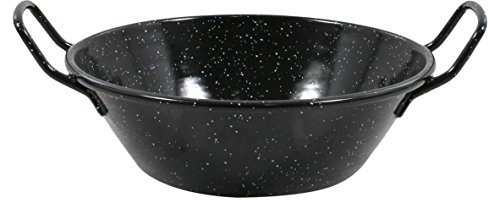 Esmaltaciones La Estrella Paellera, Negro, 20 cm