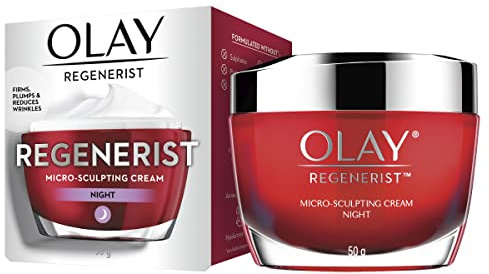Olay Regenerist Micro Sculpting Cream Night Advanced Anti-Ageing Moisturiser 50g