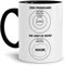 Berufe-Tasse für Programmierer Dein Programm und wie User es sehen #FARBE# / Job/Tasse mit Spruch/Kollegen/Arbeit/Fun/Mug/Cup/Geschenk/Beste Qualität - 25 Jahre Erfahrung Innen & Henkel Schwarz