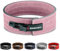 SINOVATI Premium Gewichthebergürtel KDK Gürtel mit Schnalle, Weightlifting Lever Belt für Fitness Powerlifting Krafttraining Bodybuilding, mit 8.5cm / 10cm Höhe, Frauen und Männer (Pink, M)
