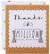 Hallmark Dankeskarte mit modernem Text