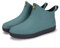 AONEGOLD Stivali di Gomma Uomo Donna all'aperto Giardinaggio Scarpe Antiscivolo Scarpe da Pioggia Stivali Caldi Impermeabili (Verde,Taglia 43)
