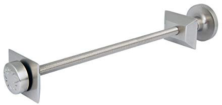 Castrads Whitworth Radiator Wall Stay, Satin Nickel