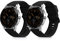 kwmobile Bracelet Compatible avec Blackview X1 Smartwatch Bracelet - 2X Bracelet de Rechange en Silicone pour Fitness Tracker