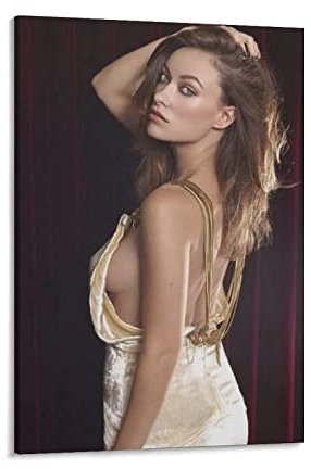 XINGSHANG Olivia Wilde Promi-Poster, sexy, schlank, Leinwand, Gemälde, Poster, Wandkunst, dekoratives Bild, Drucke, moderne Dekoration, 30 x 45 cm