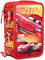 Clondo Cars Federtasche, Federmäppchen, 3-stöckig gefüllt 44 Teilen für die Schule, 20 cm, Lightning McQueen