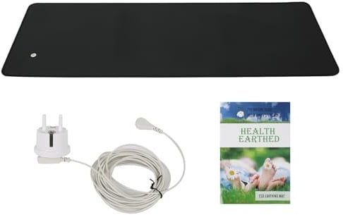 Yearninglife Earthing Mat,Grounding Mat Mouse Pad Kit, Earthing Mouse Pad Use for Desk, Foot, Table Top,Sofa,Bed mat for Computer for Keep Healthy, Relief Anxiety, Relieve Stress (60 * 90CM)