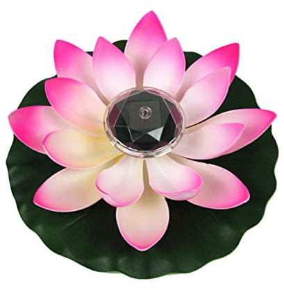 Housoutil 2st Unterwasser-led-leuchten Geführtes Schwimmendes Poollicht Aquarienblumenverzierung Pool-lotus-licht Teichpflanzen Led-lotuslicht Nachtlampe Schwebend Betta Fisch Aquarium