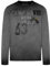 Camp David Herren Langarmshirt Oil Dyed mit Print Artworks Black 4XL