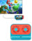Docking station compatibile con Nintendo Switch USB-C Game Hub con ventola di raffreddamento a 4 porte (rosso blu)