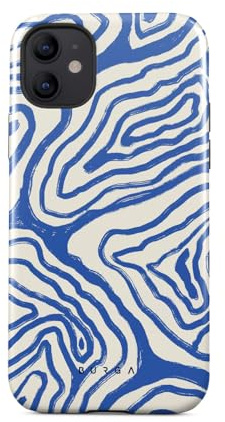 BURGA Unisex Phone Case for iPhone 12 – Dual-Layer Hybrid Design with Shock-Absorbing TPU & Durable Exterior, Scratch-Resistant Finish and Raised Bezel Edge for Screen Protection & Daily Use