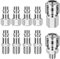 Tryslyn 10 Pièces Raccord Rapide Air Comprimé, Raccord Pneumatique, Accessoires Compresseur d'Air, Embout Compresseur Air, Raccord d'Air Comprimé pour les Outils Pneumatiques et Tuyau Pneumatique