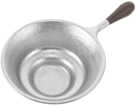 MUCKLILY Titanium Tea Strainer Fine Mesh Filter Tea Separating Tool Mugs Cups Kitchen Sieve
