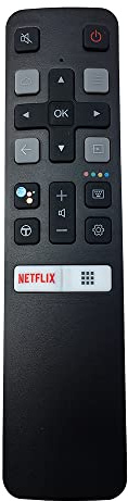 Control Remoto reemplazado for TCL Smart TV 49S6500FS 49S6800FS 32A323 32A325 40A323 40A325 40S6500 (sin Soporte de Voz)
